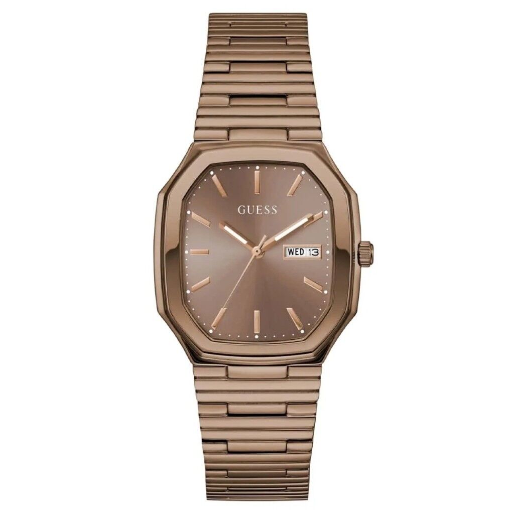 GUESS GUGW0978G3 KAHVRENGİ ÇİKOLATA KAPLAMA UNISEX KOL SAATİ