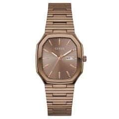 GUESS GUGW0978G3 KAHVRENGİ ÇİKOLATA KAPLAMA UNISEX KOL SAATİ