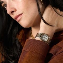 FOSSIL FES5362 ALTIN KAPLAMA ROMA RAKAMLI KADIN KOL SAATİ