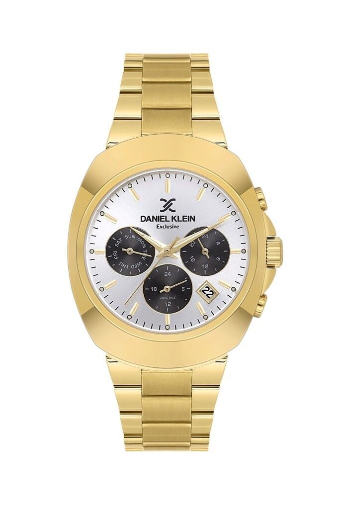 DANIEL KLEIN DK.1.14211-5 ALTIN KAPLAMA ERKEK KOL SAATİ