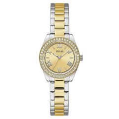 GUESS GUGW0841L2 ALTIN KAPLAMA TAŞLI KADIN KOL SAATİ