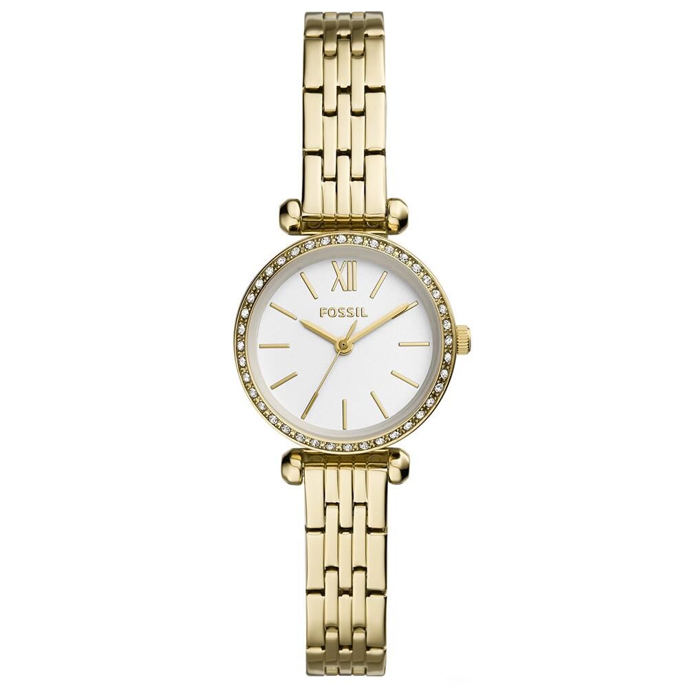 FOSSIL FBQ3503 ALTIN KAPLAMA TAŞLI KADIN KOL SAATİ