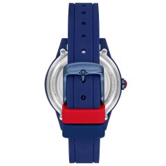 U.S. POLO ASSN. USPA2007-02 LACİVERT SİLİKON KORDON KADIN KOL SAATİ
