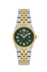 DANIEL KLEIN DK.13.10123-5 ALTIN KAPLAMA YEŞİL KADRAN KADIN KOL SAATİ