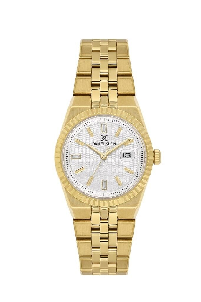 DANIEL KLEIN DK.13.10122-2 ALTIN KAPLAMA KADIN KOL SAATİ