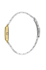 DANIEL KLEIN DKE.1.10866-4 ALTIN KAPLAMA YEŞİL KADRAN DİKDÖRTGEN KADIN KOL SAATİ