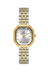 DANIEL KLEIN DK.3.10064-4 ALTIN KAPLAMA SEKİZGEN KADIN KOL SAATİ