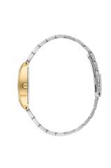 DANIEL KLEIN DK.1.14107-7 ALTIN KAPLAMA YEŞİL KADRAN DİKDÖRTGEN KADIN KOL SAATİ