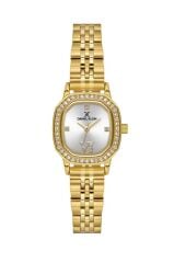 DANIEL KLEIN DK.3.10061-2 ALTIN KAPLAMA TAŞLI KARE KADIN KOL SAATİ