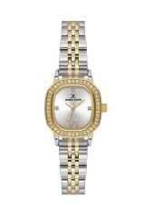 DANIEL KLEIN DK.3.10061-3 ALTIN KAPLAMA TAŞLI KARE KADIN KOL SAATİ