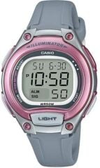 CASIO LW-203-8AVDF GRİ SİLİKON KORDON DİJİTAL ÇOCUK KOL SAATİ