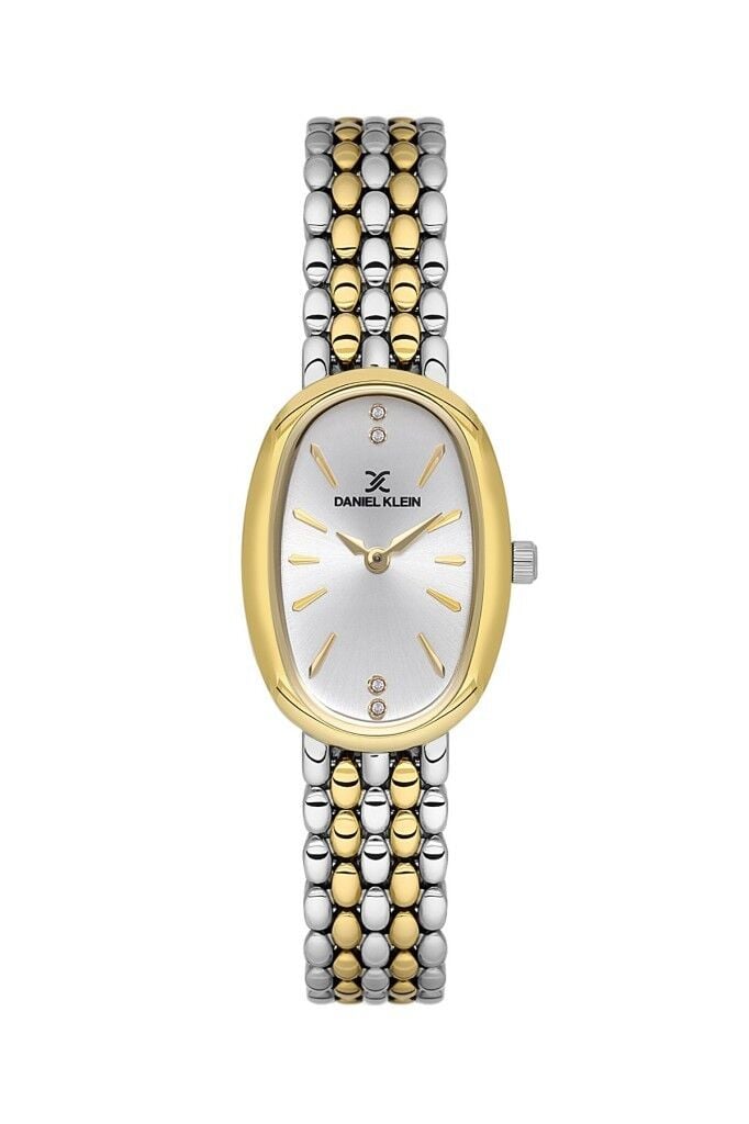 DANIEL KLEIN DK.1.14130-4 ALTIN KAPLAMA OVAL KADIN KOL SAATİ