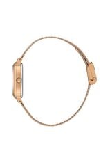 DANIEL KLEIN DK.1.14125-6 ROSE GOLD DİKDÖRTGEN HASIR KORDON KADIN KOL SAATİ