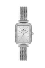 DANIEL KLEIN DKE.1.10969-1 DİKDÖRTGEN HASIR KORDON TAŞLI KADIN KOL SAATİ