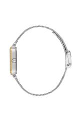 DANIEL KLEIN DKE.1.10969-5 ALTIN KAPLAMA DİKDÖRTGEN HASIR KORDON TAŞLI KADIN KOL SAATİ