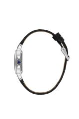 DANIEL KLEIN DKE.1.10815-1 SİYAH DERİ KORDON ROMA RAKAMLI KARE KADIN KOL SAATİ