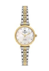 HISLON QL143T-09SG ALTIN KAPLAMA KADIN KOL SAATİ