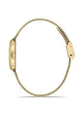 HISLON QL184G-02SG ALTIN KAPLAMA HASIR KORDON OVAL KADIN KOL SAATİ