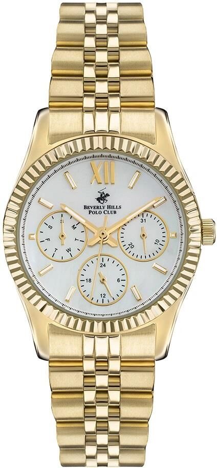 BEVERLY HILLS POLO CLUB BP3169C.120 ALTIN BAYAN KOL SAATİ