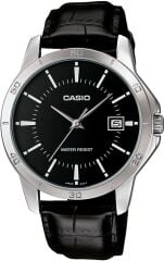 CASIO MTP-V004L-1AUDF SİYAH DERİ KORDON ERKEK KOL SAATİ
