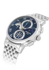 HISLON TM143S-11SS ÇELİK SAFİR CAM ERKEK KOL SAATİ