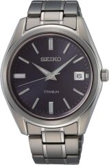 SEIKO SUR373P SAFİR CAM TİTANYUM ERKEK KOL SAATİ
