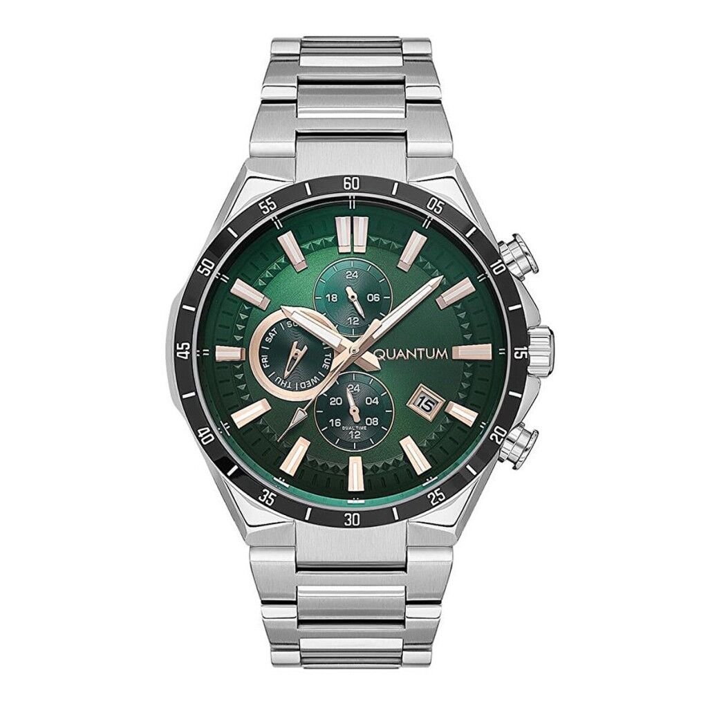 QUANTUM PWG936.370 YEŞİL KADRAN ÇELİK ERKEK KOL SAATİ