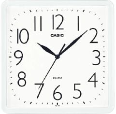 CASIO IQ-06-7DF BEYAZ 24CM KARE DUVAR SAATİ