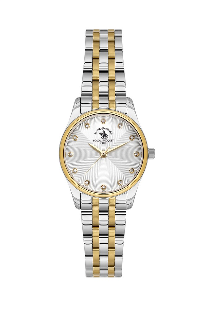 SANTA BARBARA POLO CLUB SB.1.10649-4 ALTIN KAPLAMA KADIN KOL SAATİ