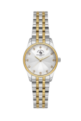 SANTA BARBARA POLO CLUB SB.1.10649-4 ALTIN KAPLAMA KADIN KOL SAATİ