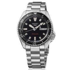 SEIKO 5 SPORTS SRPL85 PİLSİZ OTOMATİK SERAMİK BEZEL ÇELİK ERKEK KOL SAATİ