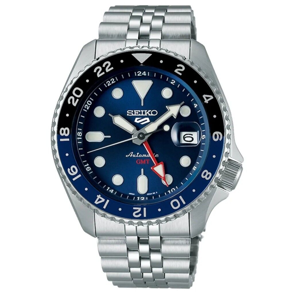 SEIKO 5 SPORTS GMT SSK003 PİLSİZ OTOMATİK SERAMİK BEZEL ÇELİK ERKEK KOL SAATİ