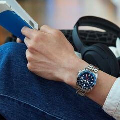 SEIKO 5 SPORTS GMT SSK003 PİLSİZ OTOMATİK SERAMİK BEZEL ÇELİK ERKEK KOL SAATİ