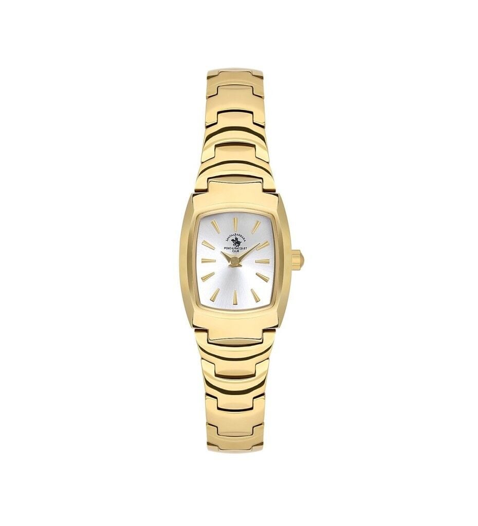 SANTA BARBARA POLO CLUB SB.1.10639-2 ALTIN KAPLAMA DİKDÖRTGEN KADIN KOL SAATİ