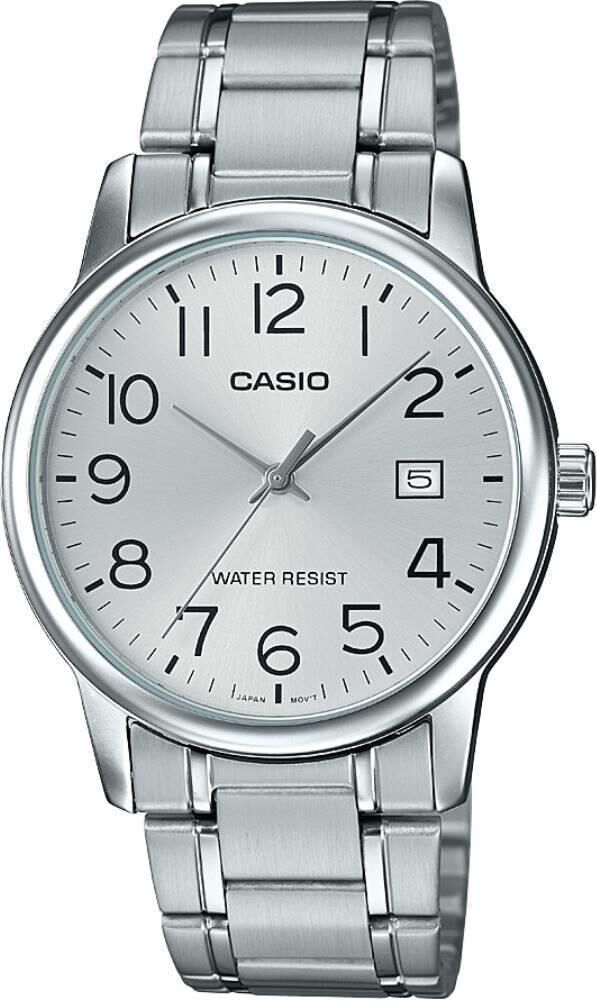 CASIO MTP-V002D-7BUDF METAL TAKVİMLİ ERKEK KOL SAATİ