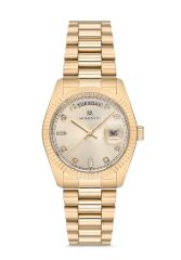 MOMENTUS CW134G-08SG ALTIN KAPLAMA BAYAN KOL SAATİ