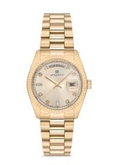MOMENTUS CW134G-08SG ALTIN KAPLAMA BAYAN KOL SAATİ