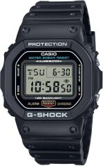 CASIO G-SHOCK DW-5600UE-1DR SİYAH SİLİKON KORDON DİJİTAL ERKEK KOL SAATİ