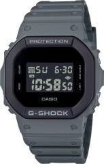 CASIO G-SHOCK DW-5610UU-8DR GRİ SİLİKON KORDON DİJİTAL ERKEK KOL SAATİ