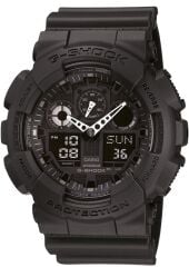 CASIO G-SHOCK GA-100-1A1DR SİYAH SİLİKON KORDON ANALOG/DİJİTAL ERKEK KOL SAATİ