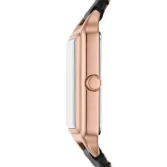 FOSSIL FES5310 SİYAH DERİ KORDON DİKDÖRTGEN KADIN KOL SAATİ
