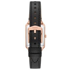 FOSSIL FES5310 SİYAH DERİ KORDON DİKDÖRTGEN KADIN KOL SAATİ