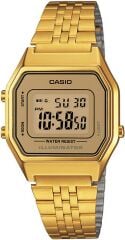 CASIO LA680WGA-9DF DİJİTAL RETRO MODEL ALTIN BAYAN KOL SAATİ