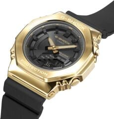CASIO G-SHOCK GM-S2100GB-1ADR SİYAH SİLİKON KORDON ANALOG/DİJİTAL KADIN KOL SAATİ