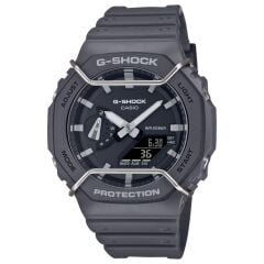 CASIO G-SHOCK GA-2100PTS-8ADR GRİ SİLİKON KORDON ANALOG/DİJİTAL ERKEK KOL SAATİ