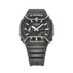 CASIO G-SHOCK GA-2100PTS-8ADR GRİ SİLİKON KORDON ANALOG/DİJİTAL ERKEK KOL SAATİ