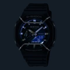 CASIO G-SHOCK GA-2100PTS-8ADR GRİ SİLİKON KORDON ANALOG/DİJİTAL ERKEK KOL SAATİ