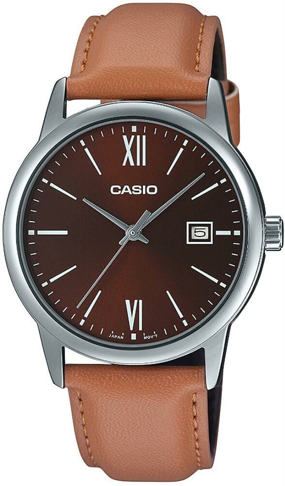 CASIO MTP-V002L-5B3UDF TABA DERİ KORDON ERKEK KOL SAATİ
