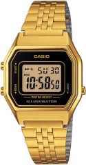 CASIO LA680WGA-1DF ALTIN KAPLAMA DİJİTAL RETRO BAYAN KOL SAATİ