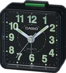 CASIO TQ-140-1DF ALARMLI SİYAH MİNİ ÇALAR MASA SAATİ